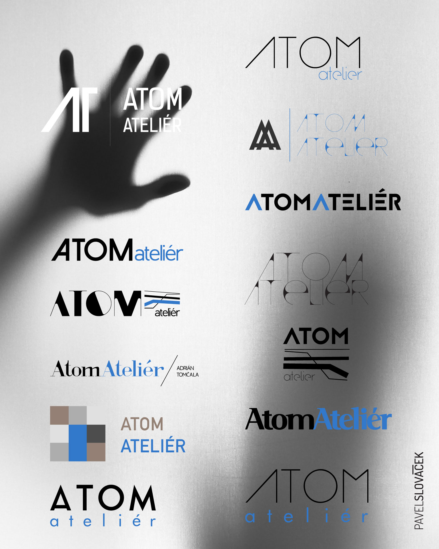 LogoTyp Atom Ateliér